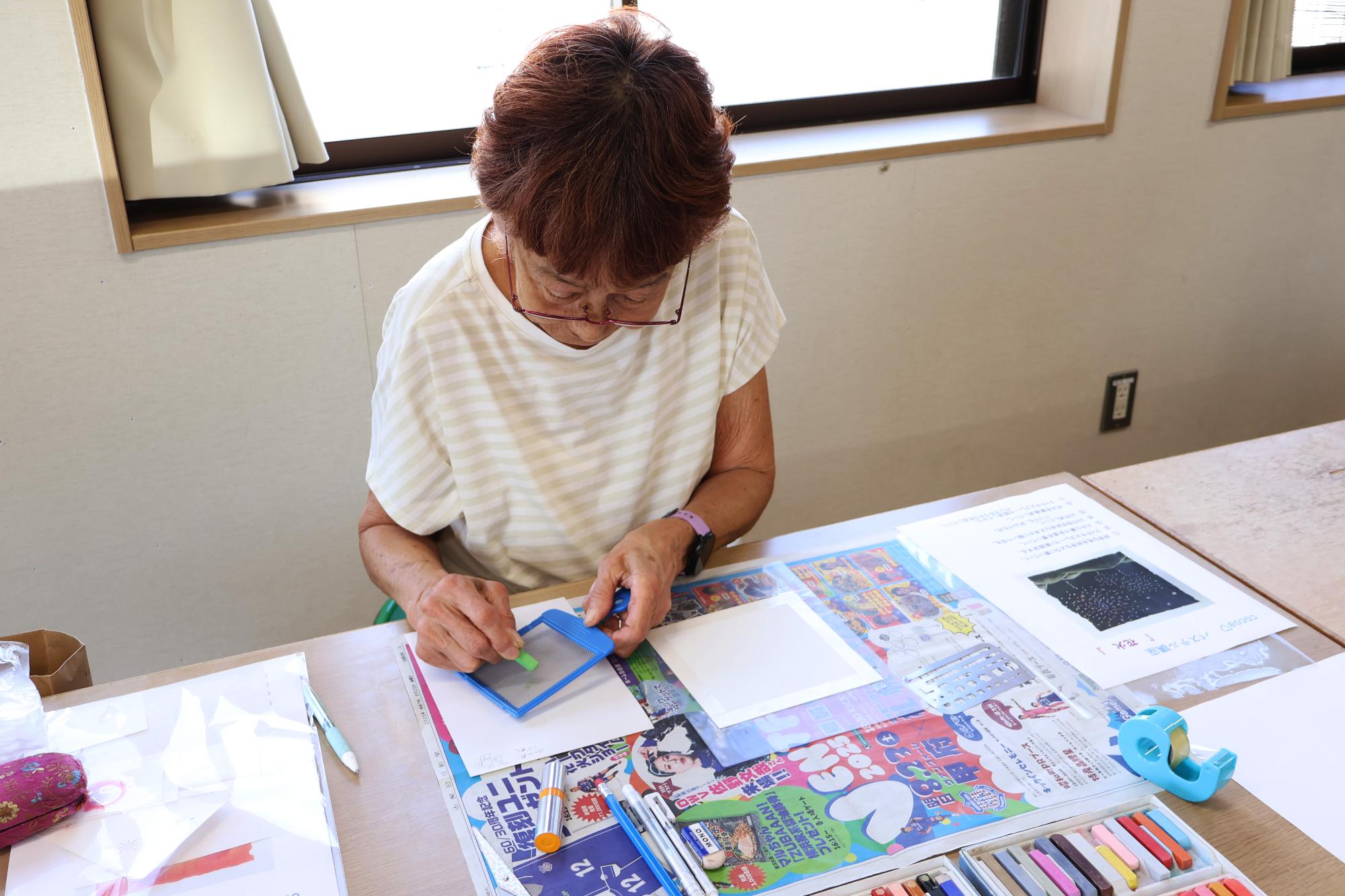 20250824パステルアート2