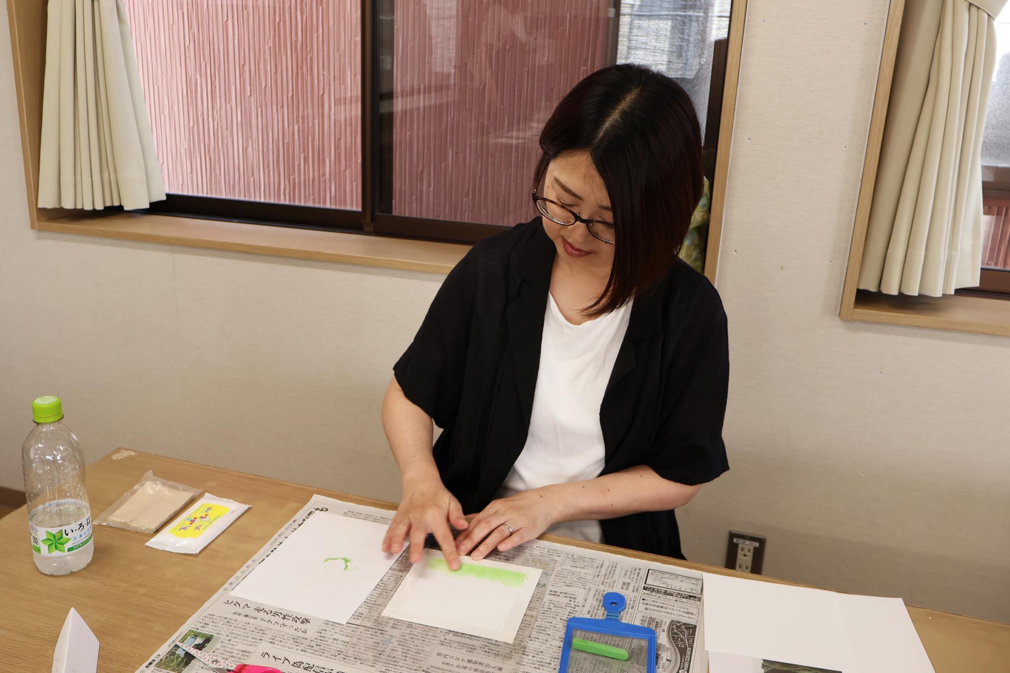 20250824パステルアート3