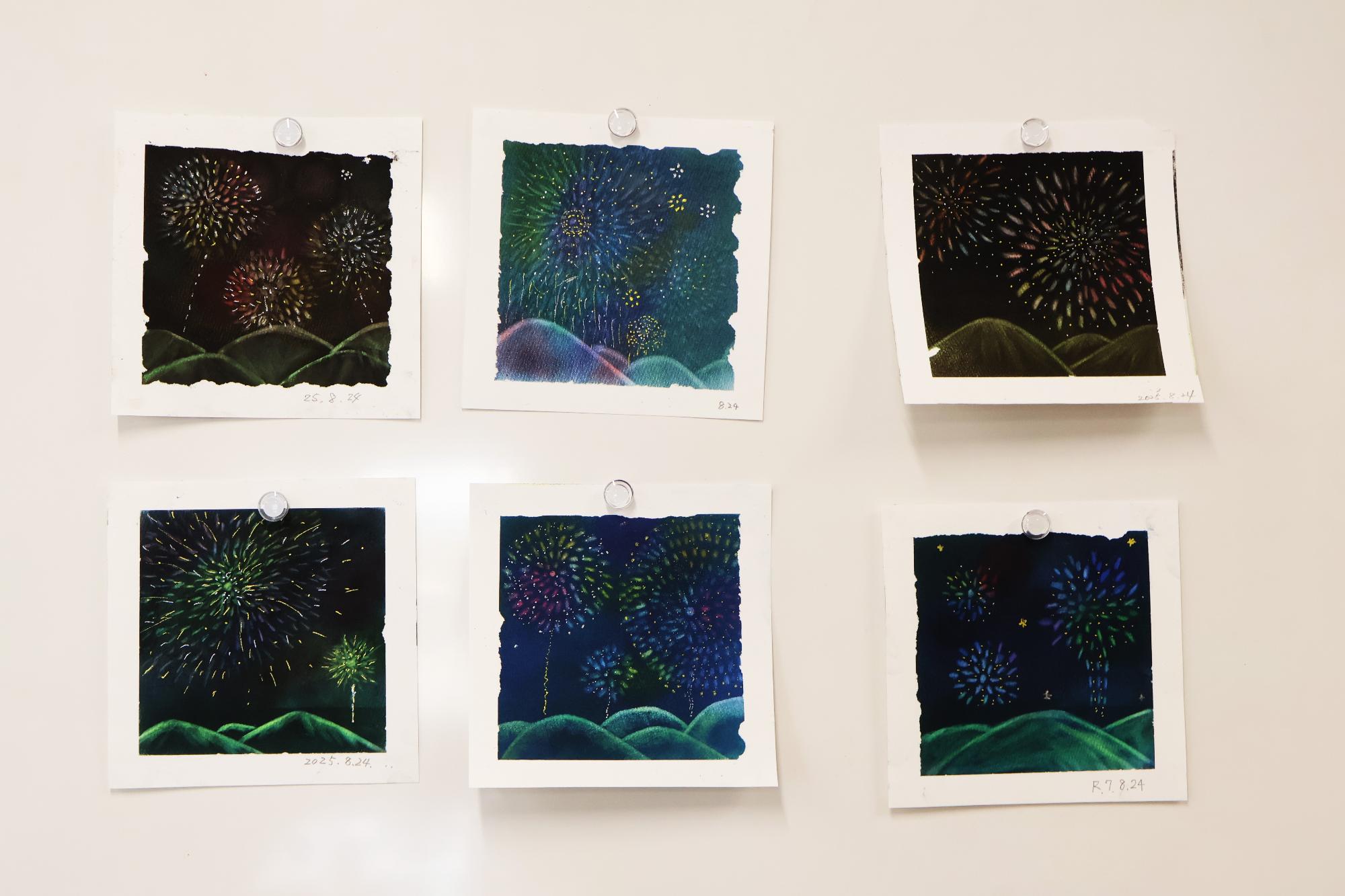 20250824パステルアート8