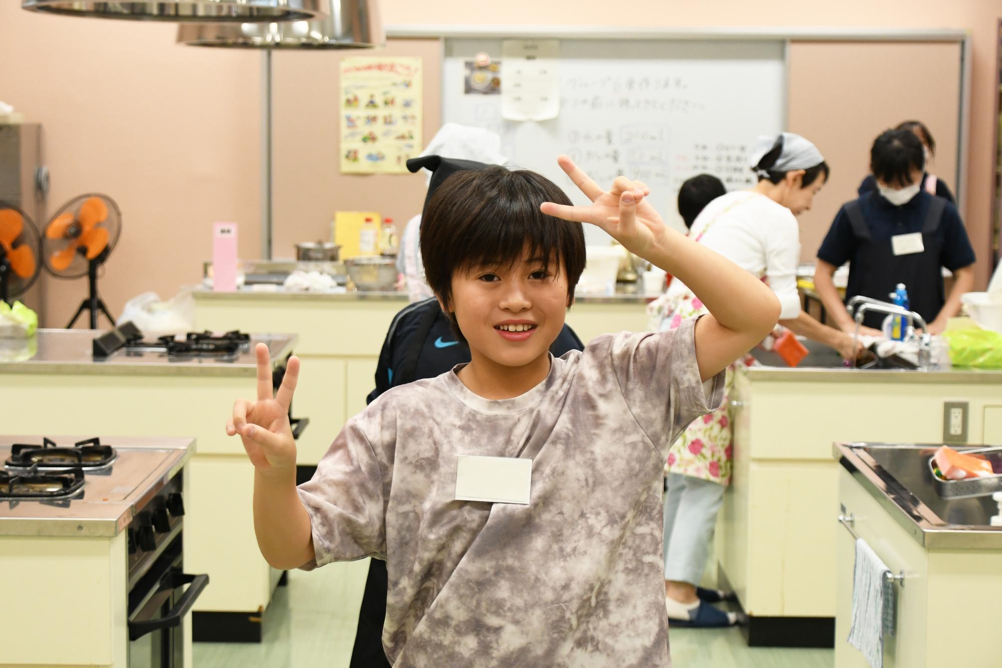 子どもの料理教室の写真20