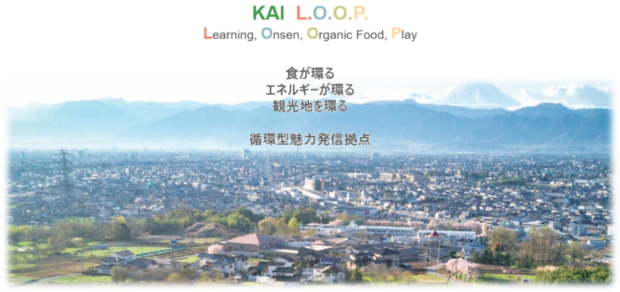 甲斐市ゼロカーボンモデル事業取組拠点エリアビジョン