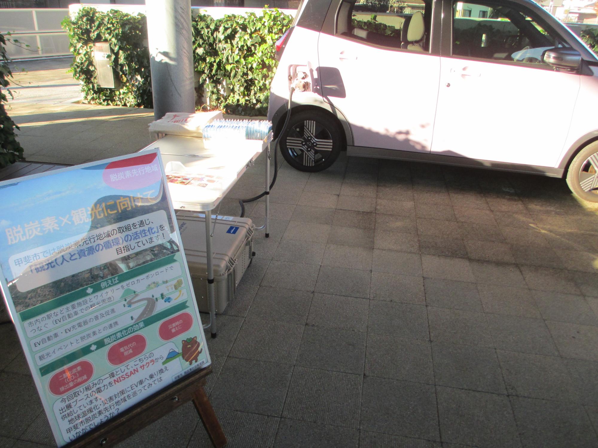 EV自動車の充電