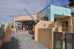 玉幡児童館の外観写真