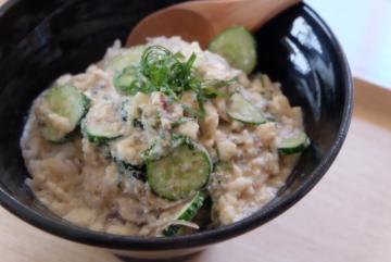 だし冷や汁の写真