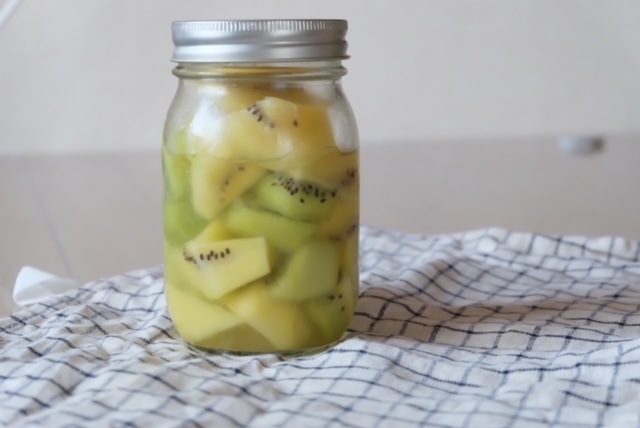 キウイのデザートピクルスの写真