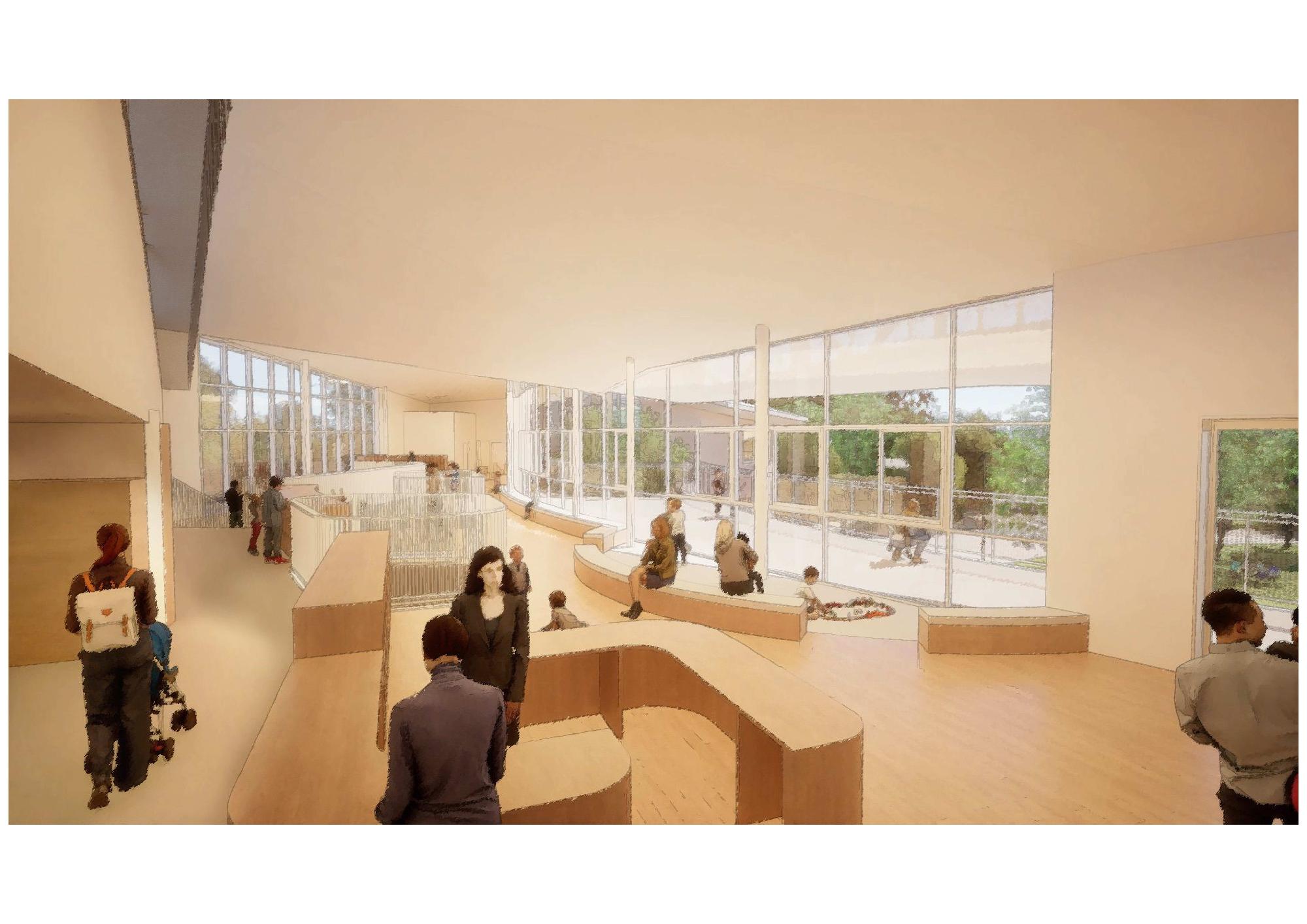 2階遊戯体験スペース（子育てひろば）の写真