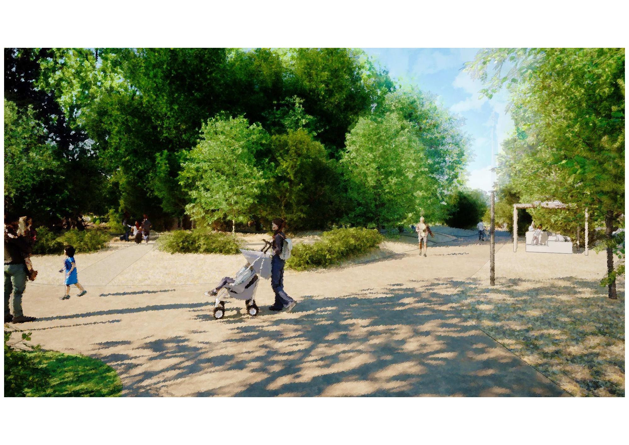 既存樹木エリアイメージの写真