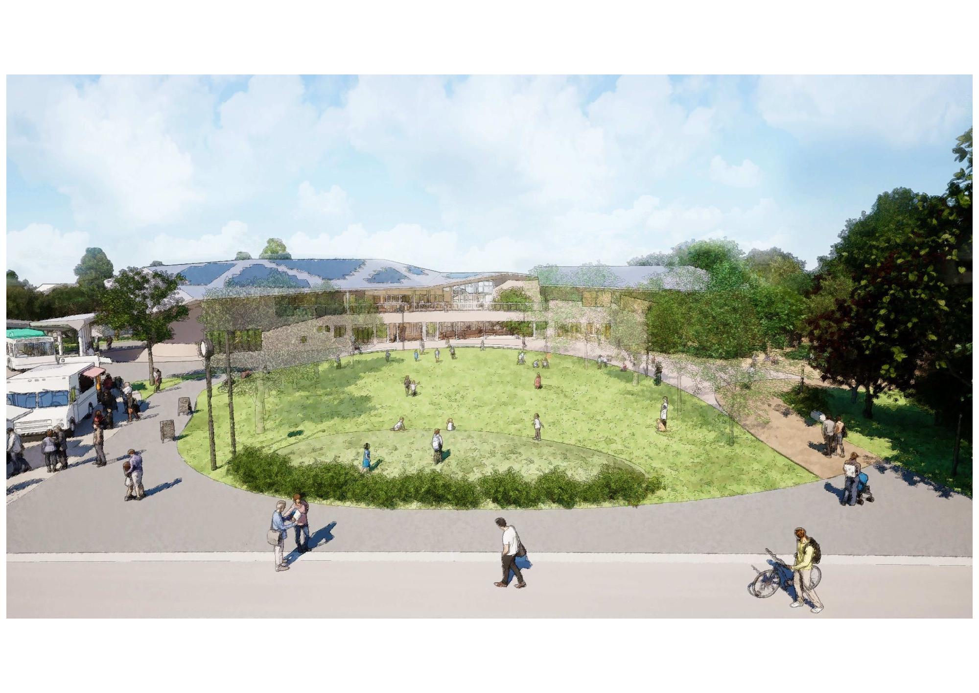 イベント広場の写真