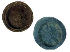 天狗沢瓦窯跡出土品の写真