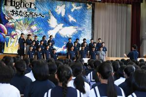 クラス合唱引きの写真