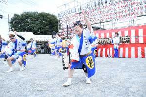 みゆきソコダイ踊りを踊る竜王みゆき連のみなさん