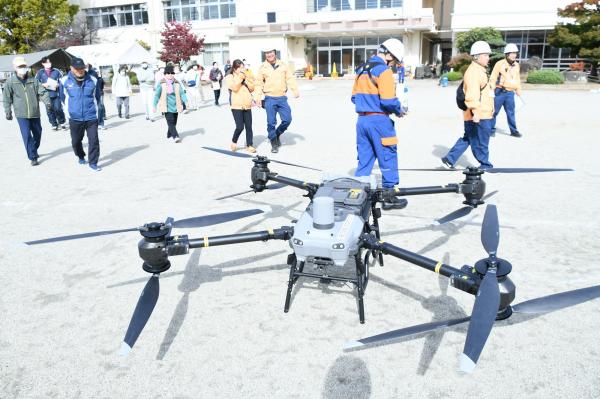 大型ドローンの写真