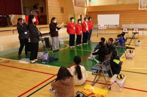 高齢者疑似体験、講座開会式