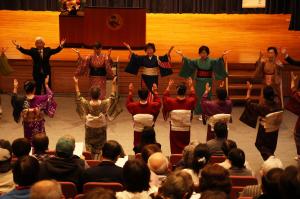 文化協会文化祭開催式、ラジオ体操