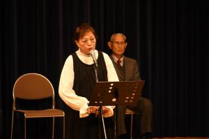 詩吟の発表でしょうか