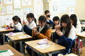 みんなで、ごしごしごし