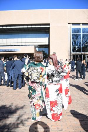 あえて後姿を撮ってほしいということで撮影しました