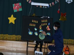 パネルシアター上演の様子