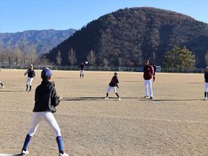 キャッチボールの様子