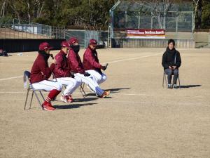 選手への質問コーナー