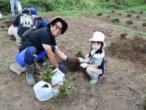 お父さんと一緒