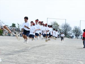 長縄跳び