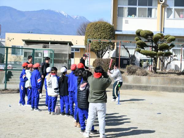 バッティングの見本