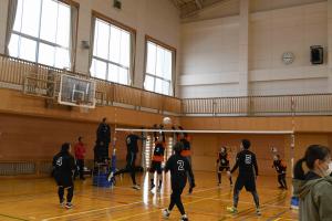 ソフトバレーボール大会の様子