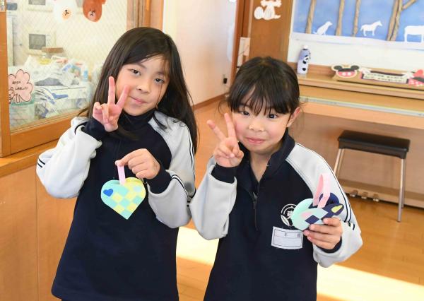 上手にできてよかったのでピース