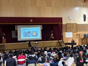 竜王南小学校創立50周年記念式典の写真