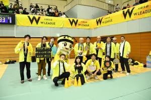 山梨クィーンビーズ甲斐市ホームタウンゲームの写真