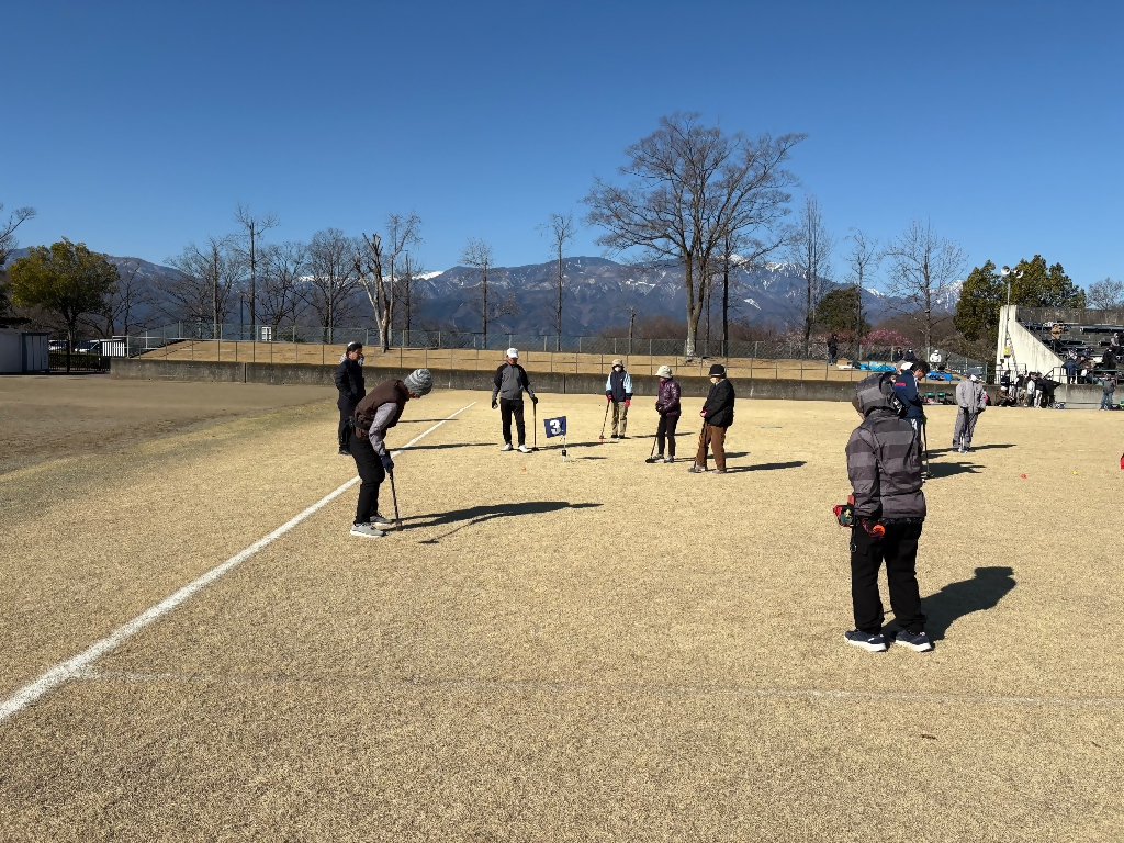 グラウンドゴルフ大会の様子2