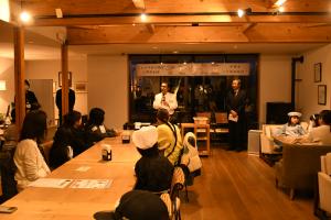 主催者の話全日本司厨士協会山梨県本部