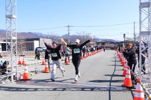 2人そろってゴール