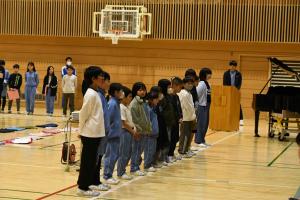 在校生から6年生へおくることば