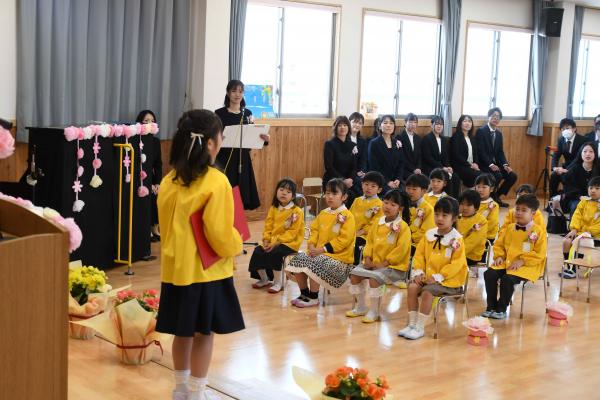 卒園証書授与２