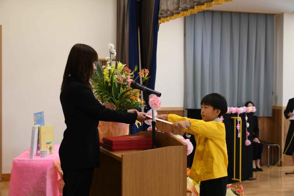 卒園証書授与3