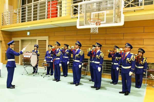 ラッパ隊の演奏