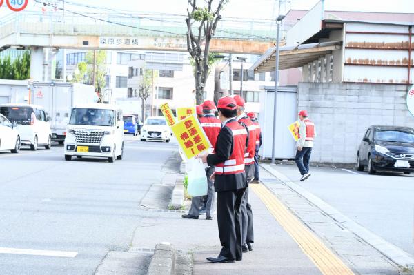 啓発運動の様子