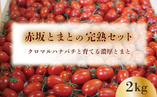 赤坂とまとの完熟セット　2kg