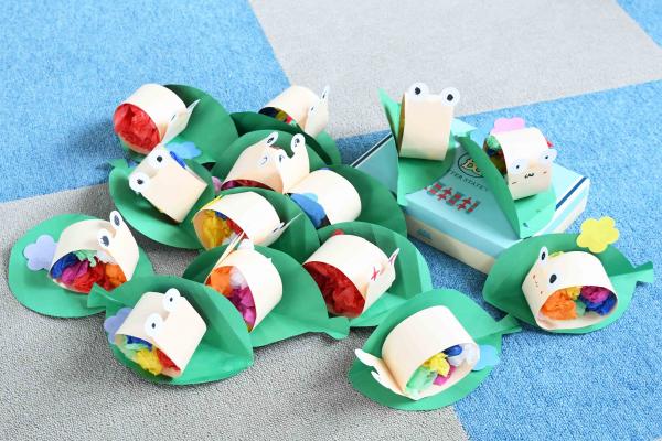 制作された個性的なカタツムリたち
