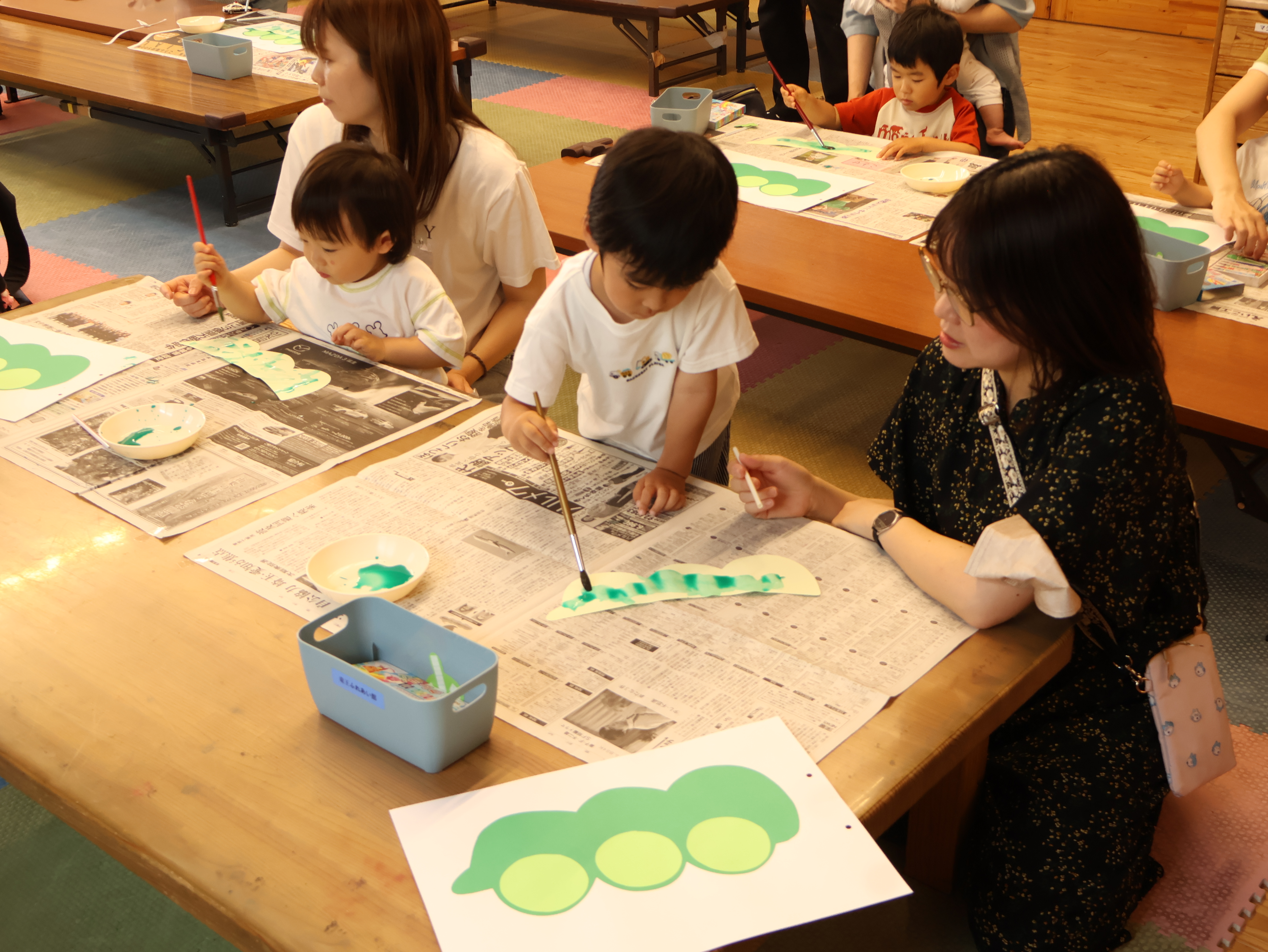 制作する親子3