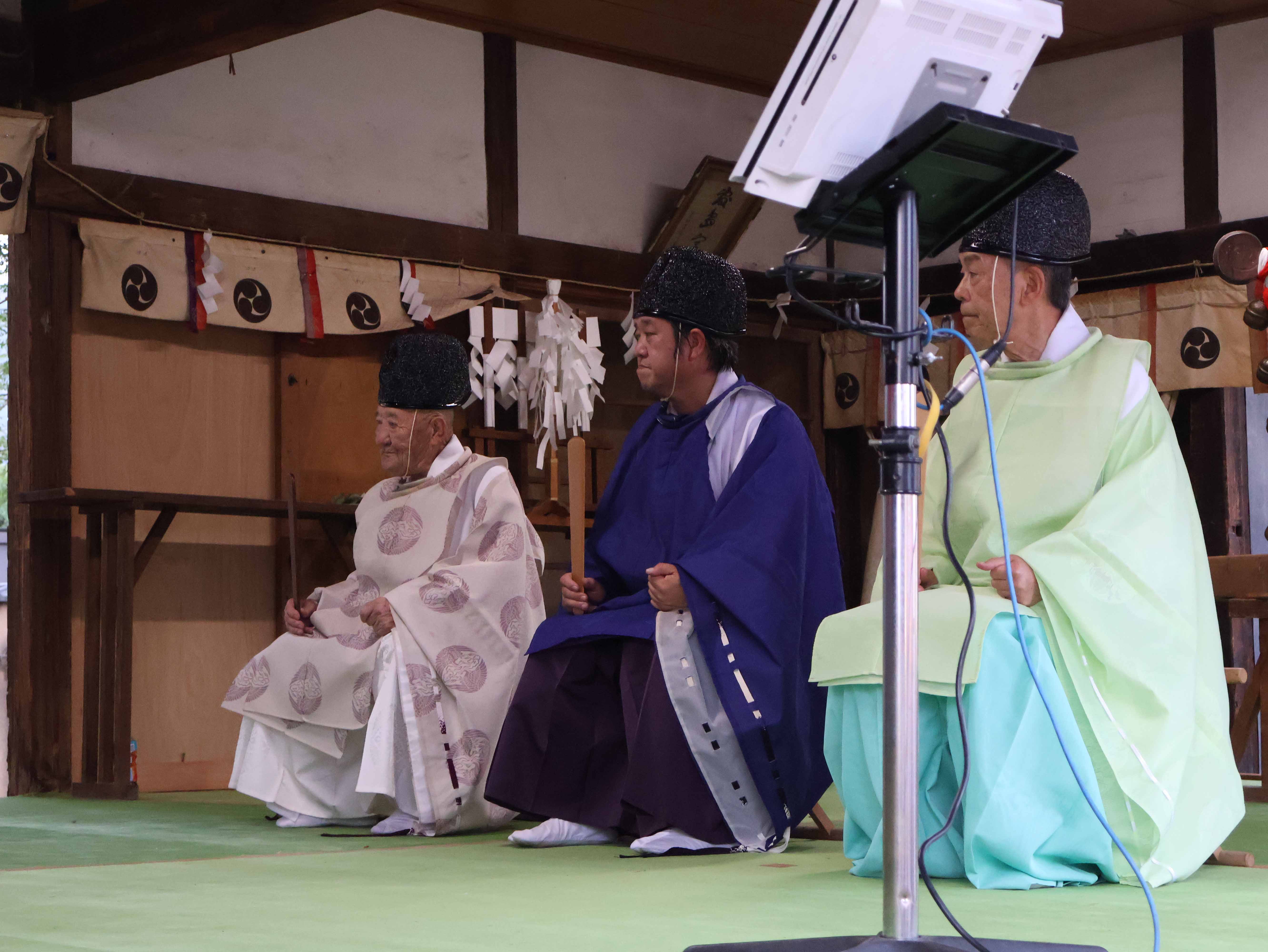 神主さんたち