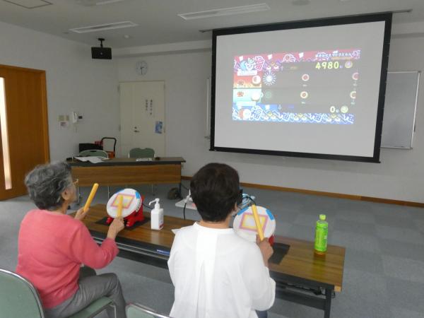 健康ゲーム体験会写真