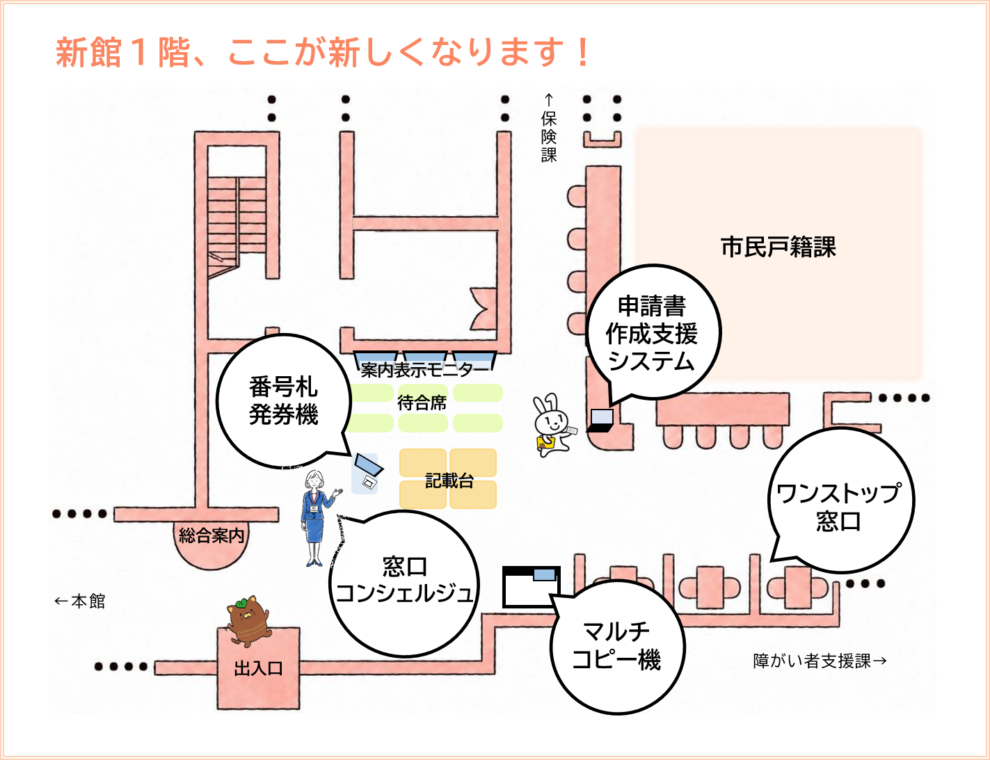 ここが新しくなります