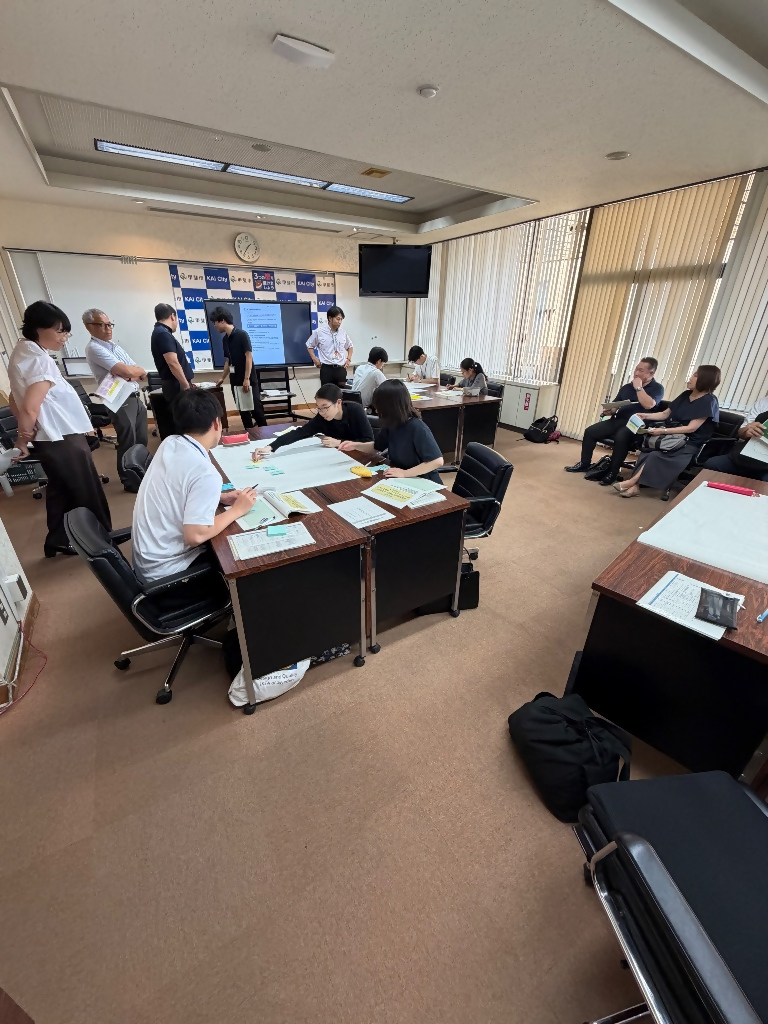 ワークショップの参加者たち