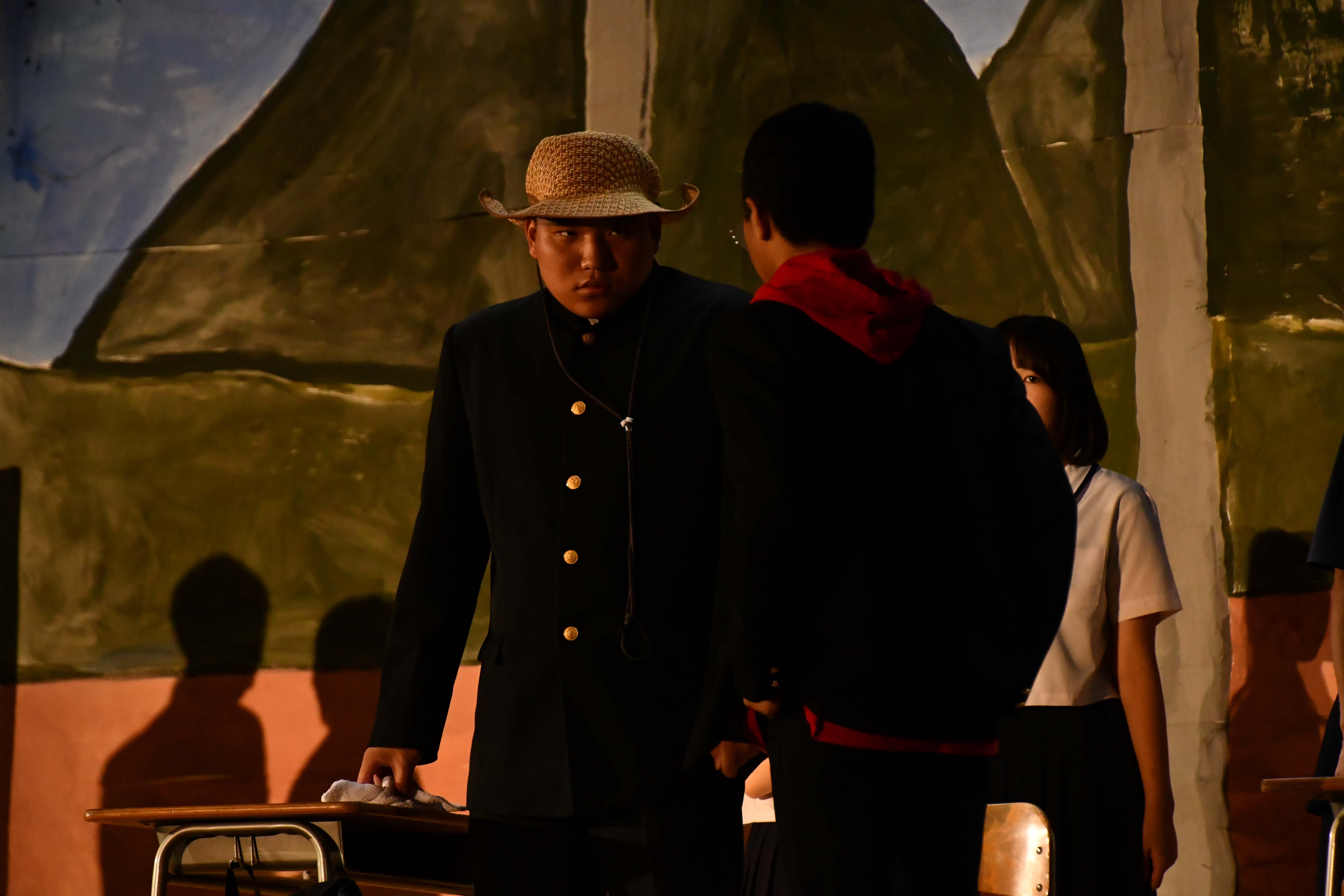 河田くん役