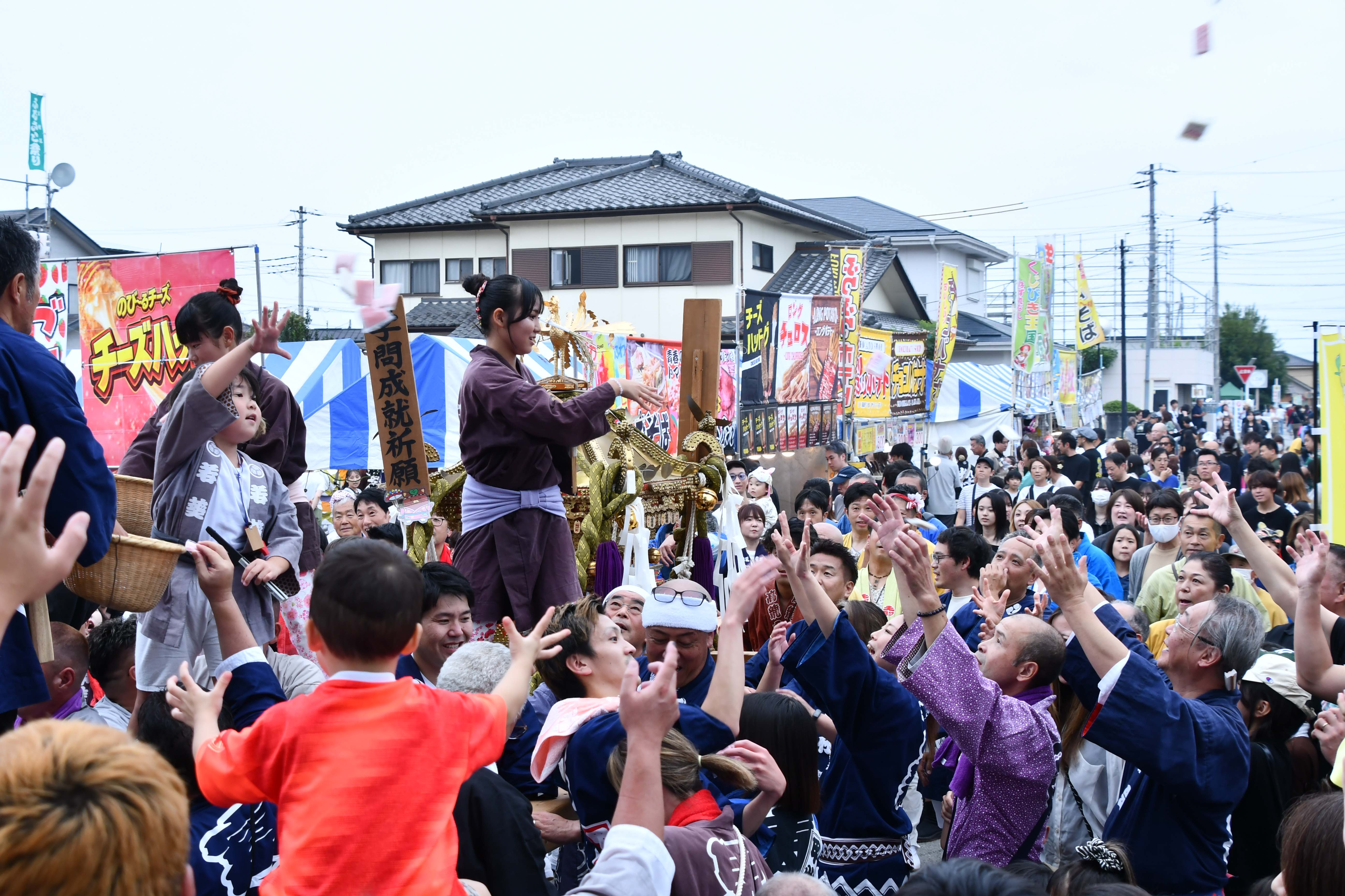 餅まき1