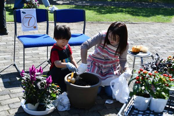 寄せ植え教室4