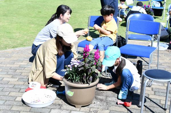 寄せ植え教室7